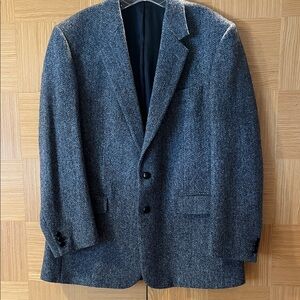 Harris Tweed Men's Gray/navy/other color specs Sport Coat